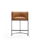 Manhattan Comfort Cosmopolitan Counter Stool in Camel and Black CS008-CL - alternate 6